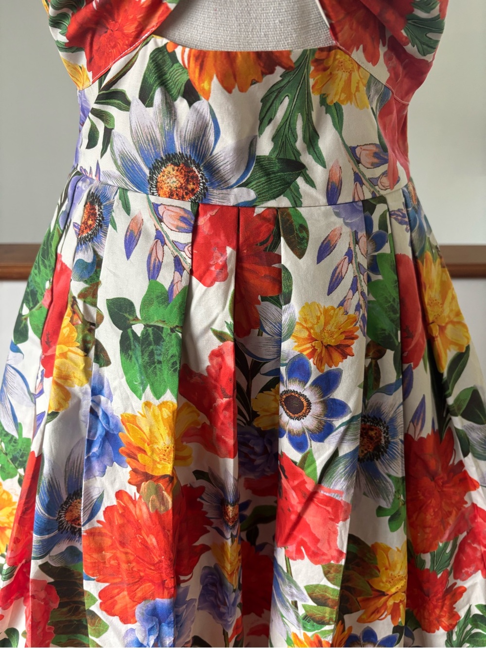 Cara Cara Laurel Floral Knotted Midi Dress  Size 2 - Picture 6 of 11